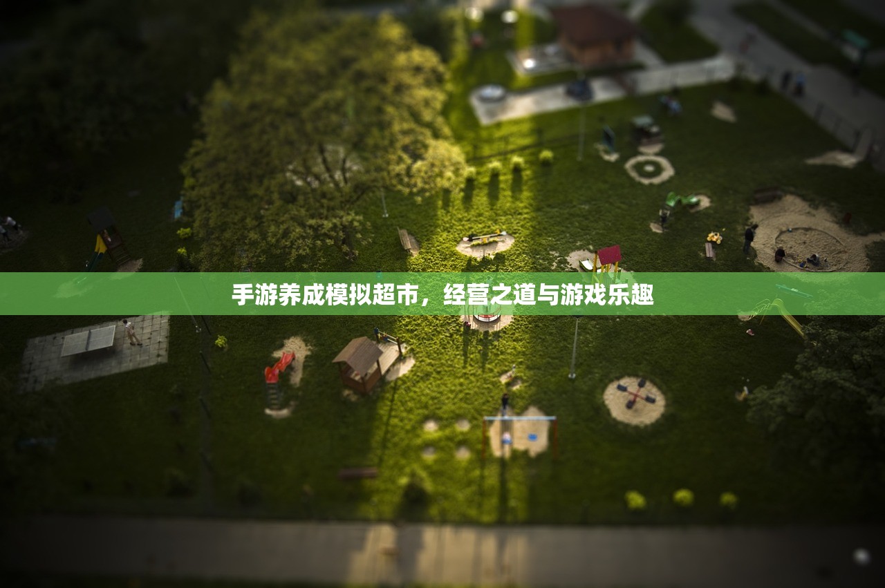 手游养成模拟超市，经营之道与游戏乐趣