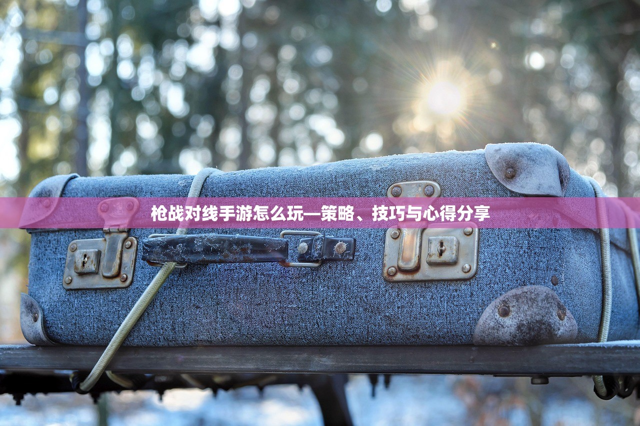 枪战对线手游怎么玩—策略、技巧与心得分享