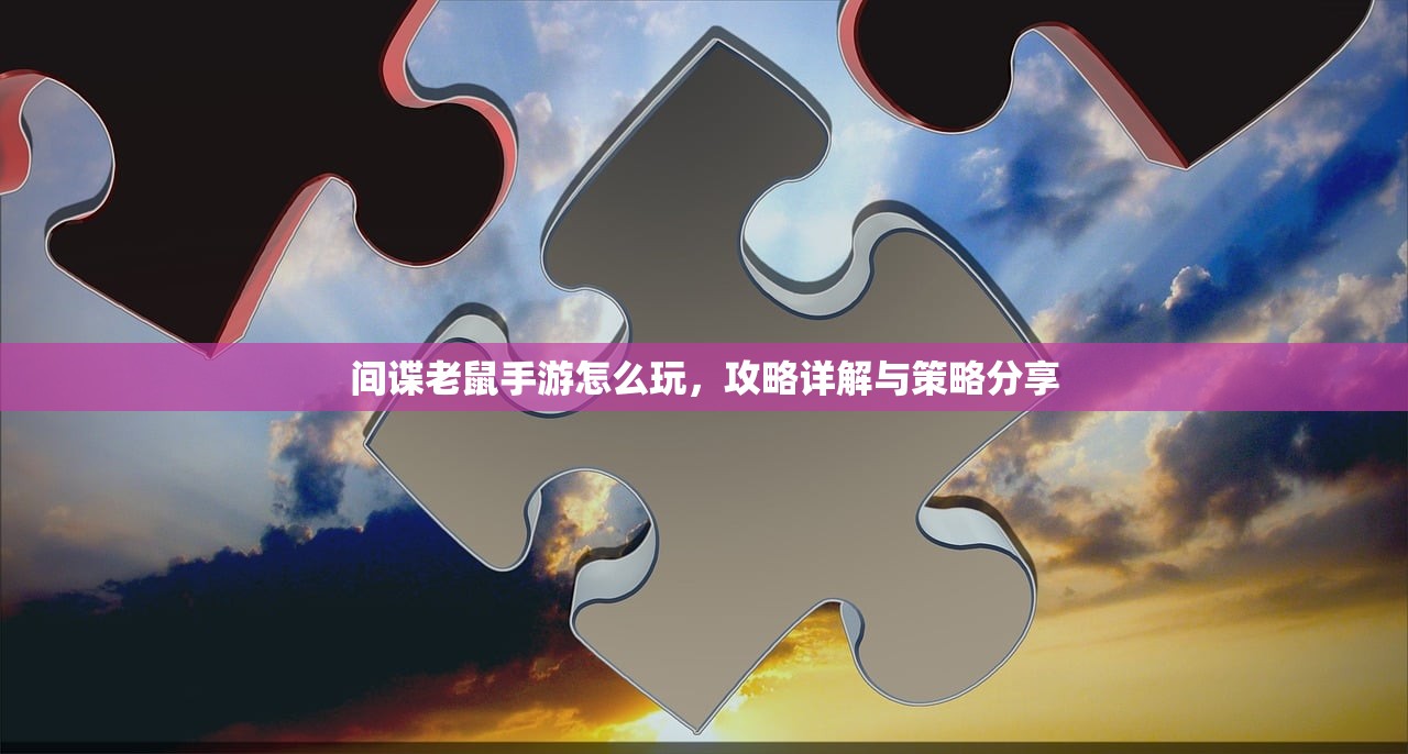 间谍老鼠手游怎么玩，攻略详解与策略分享