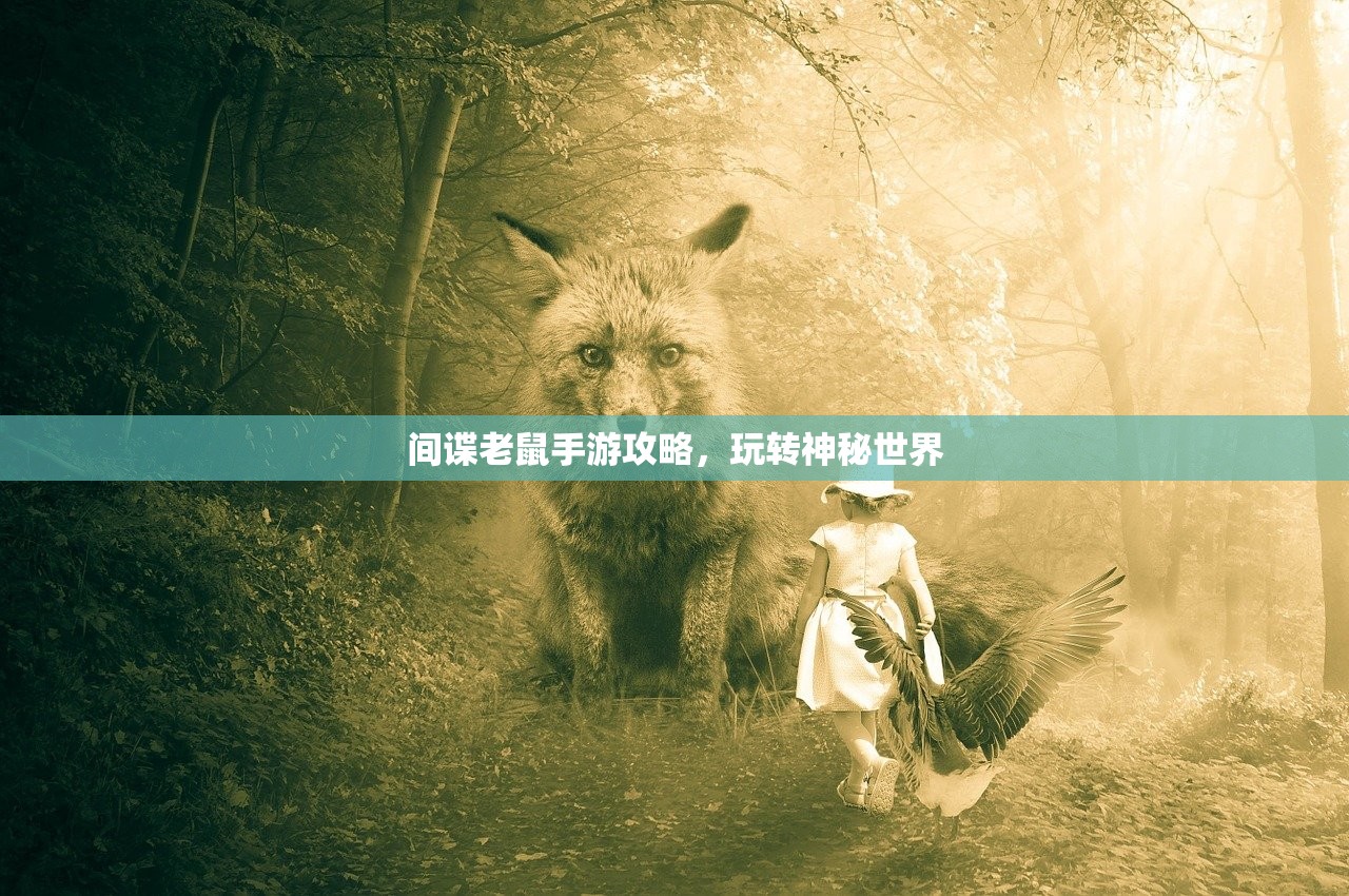 间谍老鼠手游攻略，玩转神秘世界