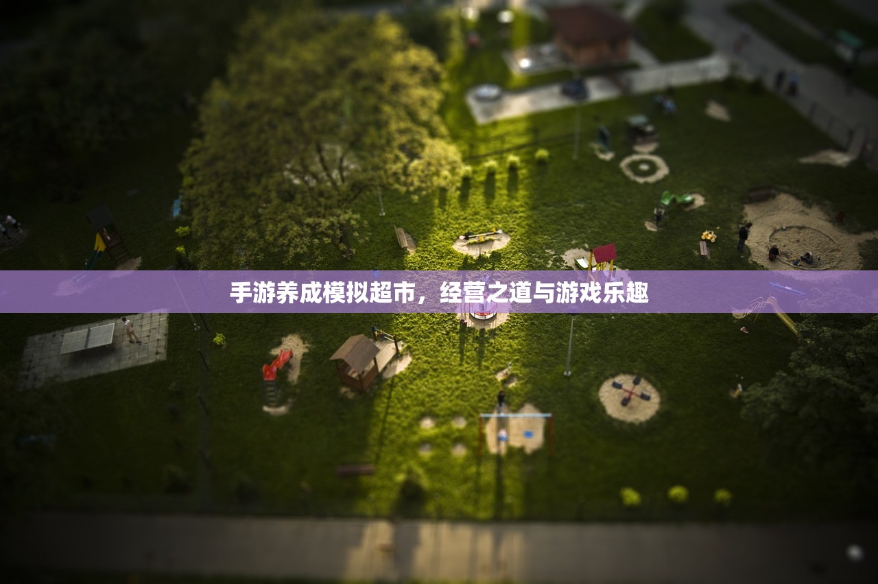 手游养成模拟超市，经营之道与游戏乐趣