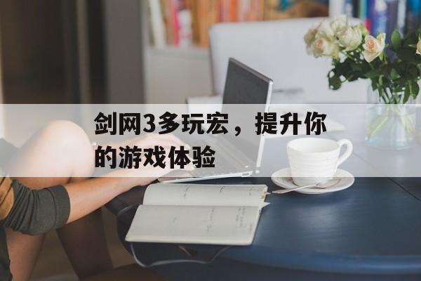 剑网3多玩宏，提升你的游戏体验