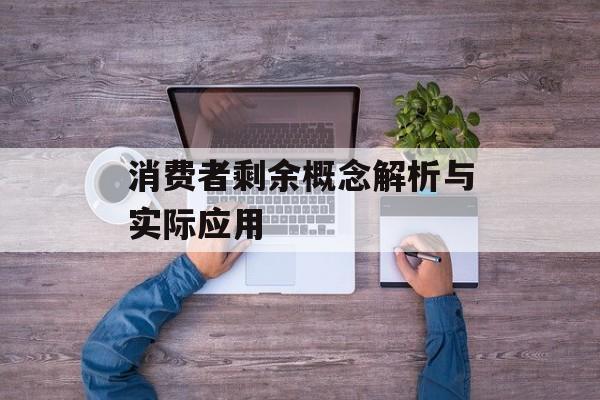 消费者剩余概念解析与实际应用
