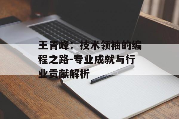 王青峰：技术领袖的编程之路-专业成就与行业贡献解析