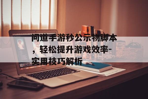 问道手游秒公示物脚本，轻松提升游戏效率-实用技巧解析