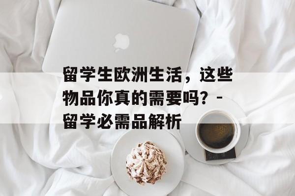留学生欧洲生活，这些物品你真的需要吗？-留学必需品解析