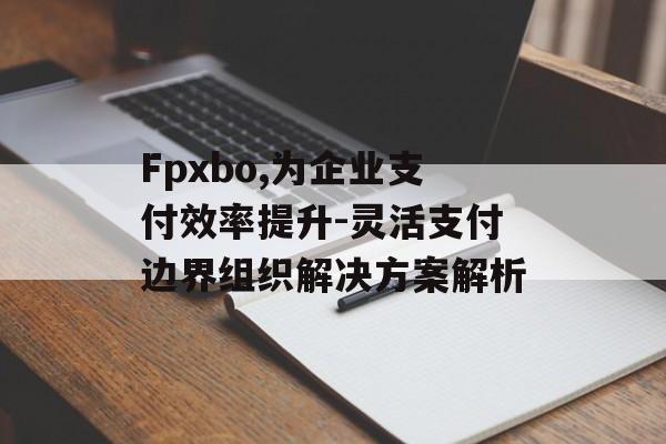 Fpxbo,为企业支付效率提升-灵活支付边界组织解决方案解析