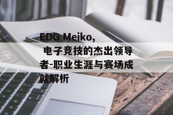 EDG Meiko, 电子竞技的杰出领导者-职业生涯与赛场成就解析